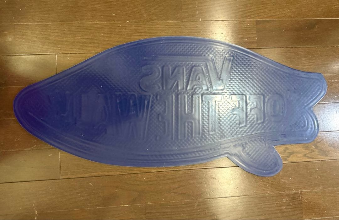 VANS OFF THE WALL ラバーマット 非売品 SURF 青　店舗用