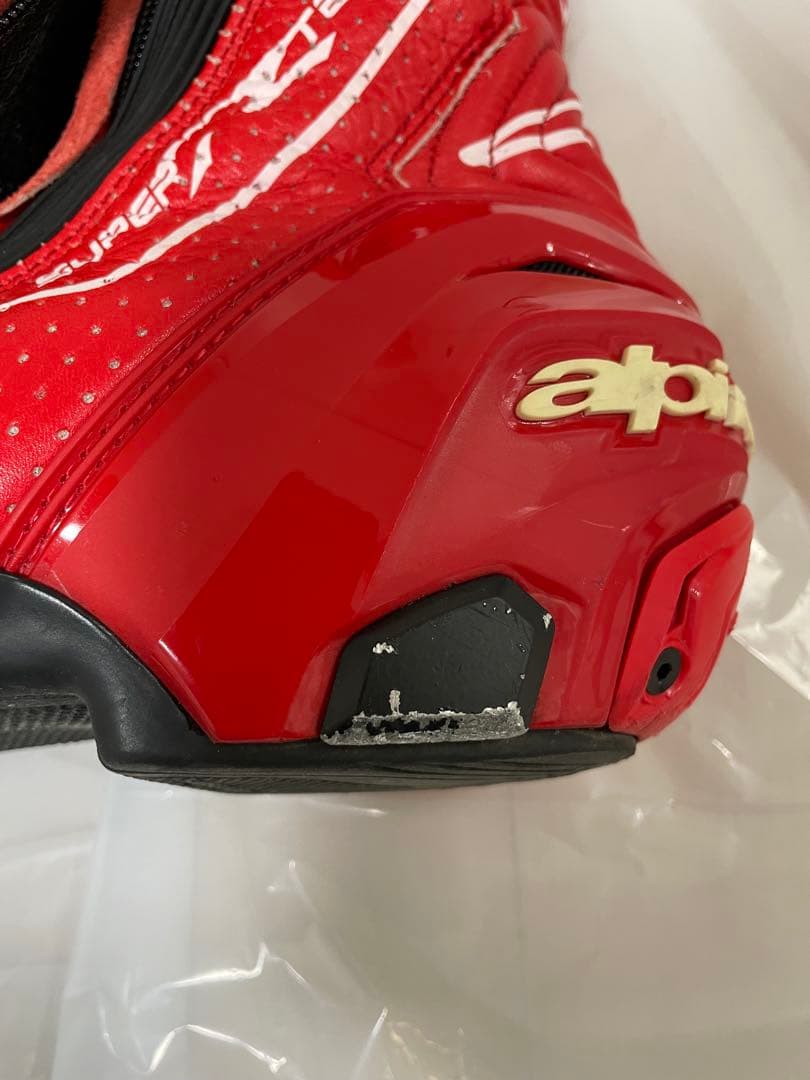 Alpinestars アルパインスターズ　レースブーツ レッド　インナーブーツ