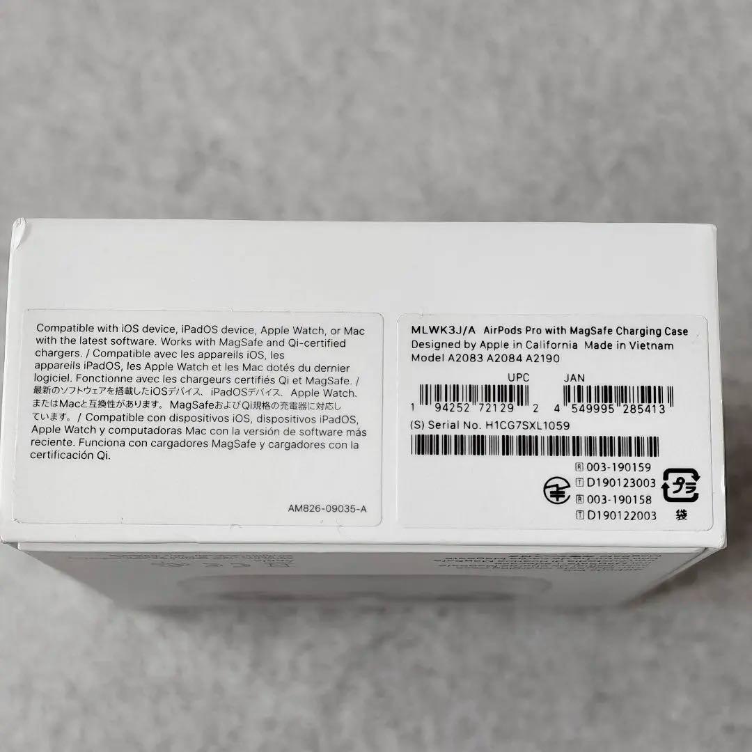 ② Apple AirPods Pro（第1世代） MLWK3J/A 動作確認済