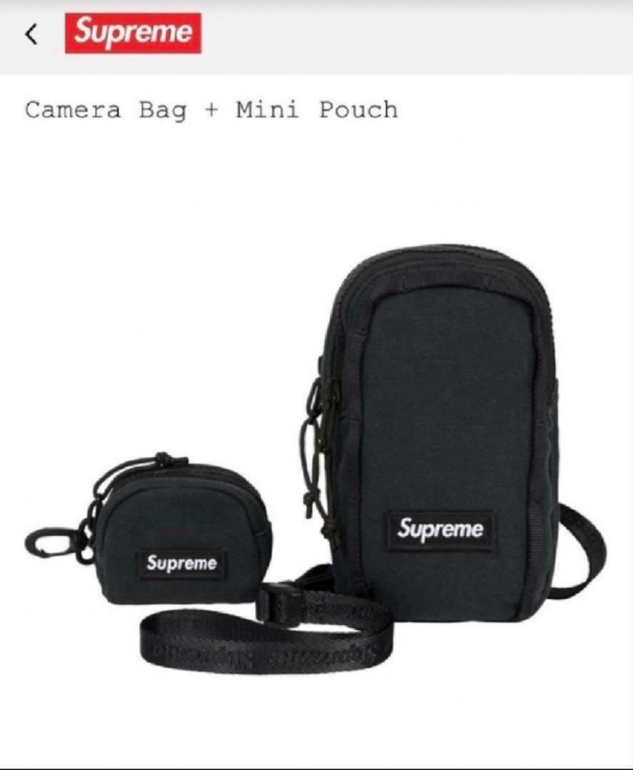 小物 Supreme Camera Bag + Mini Pouch