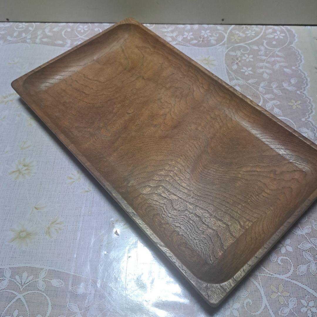 煎茶盆　18×31cm　未使用　古美術