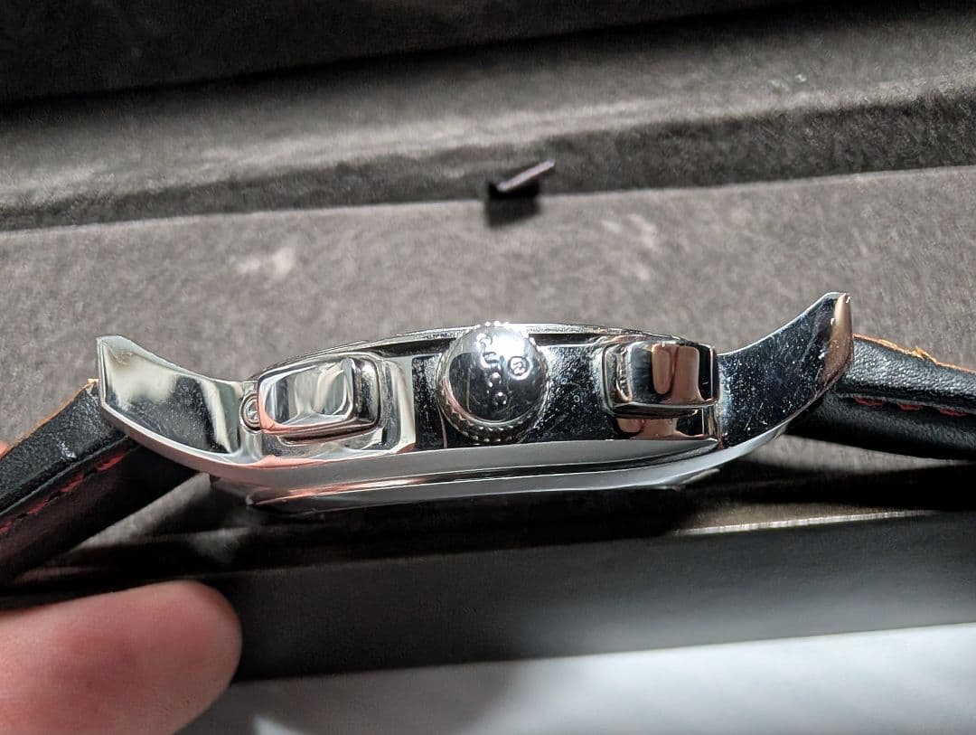 GUCCI レザーベルト 腕時計