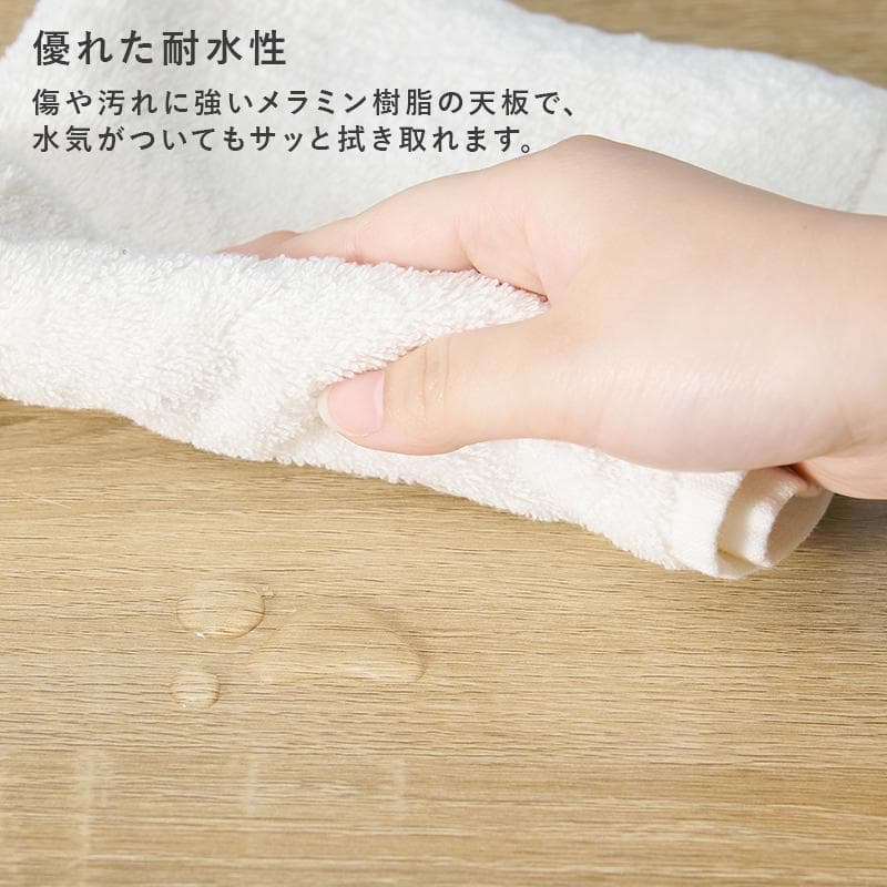 【幅60㎝】ごみ箱上ラック キッチンカウンター レンジ台 【ホワイト】