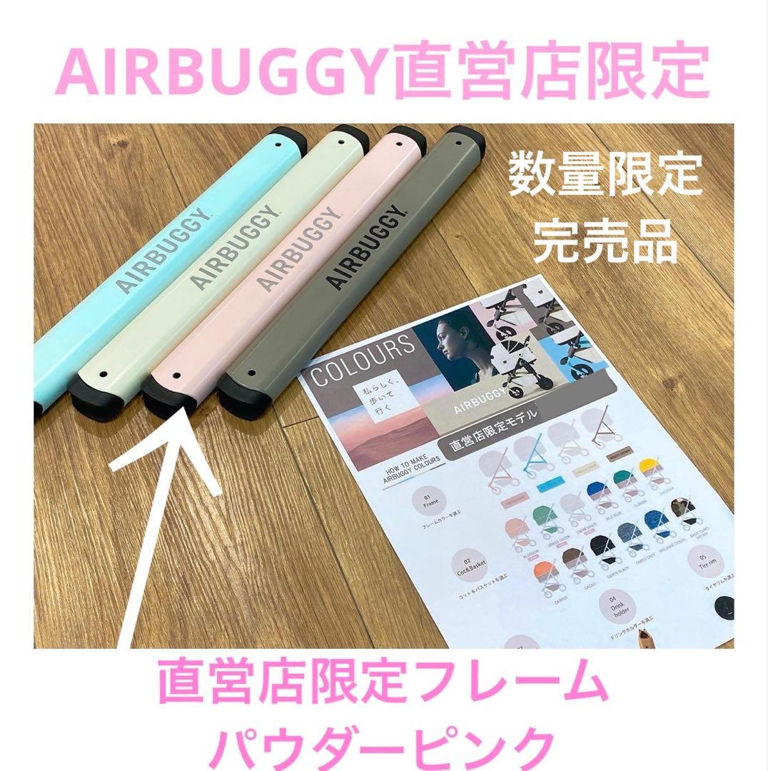 【エアバギー唯一のピンクフレーム】エアバギー 直営店限定パウダーピンク色フレーム