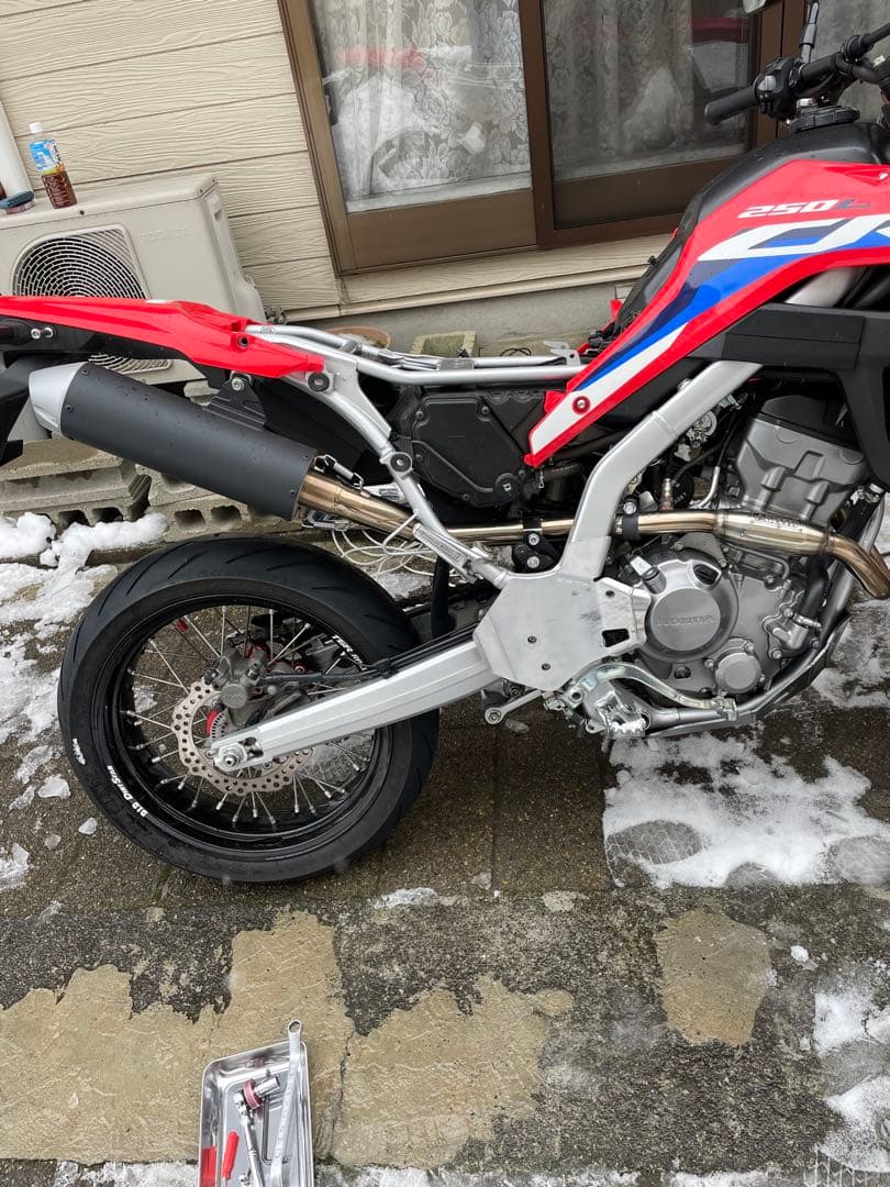 CRF250Lデルタマフラー