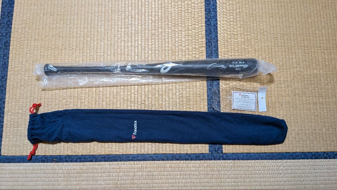 大谷翔平 バット 本人直筆サイン WBC 証明書付き 本人支給品 アシックス