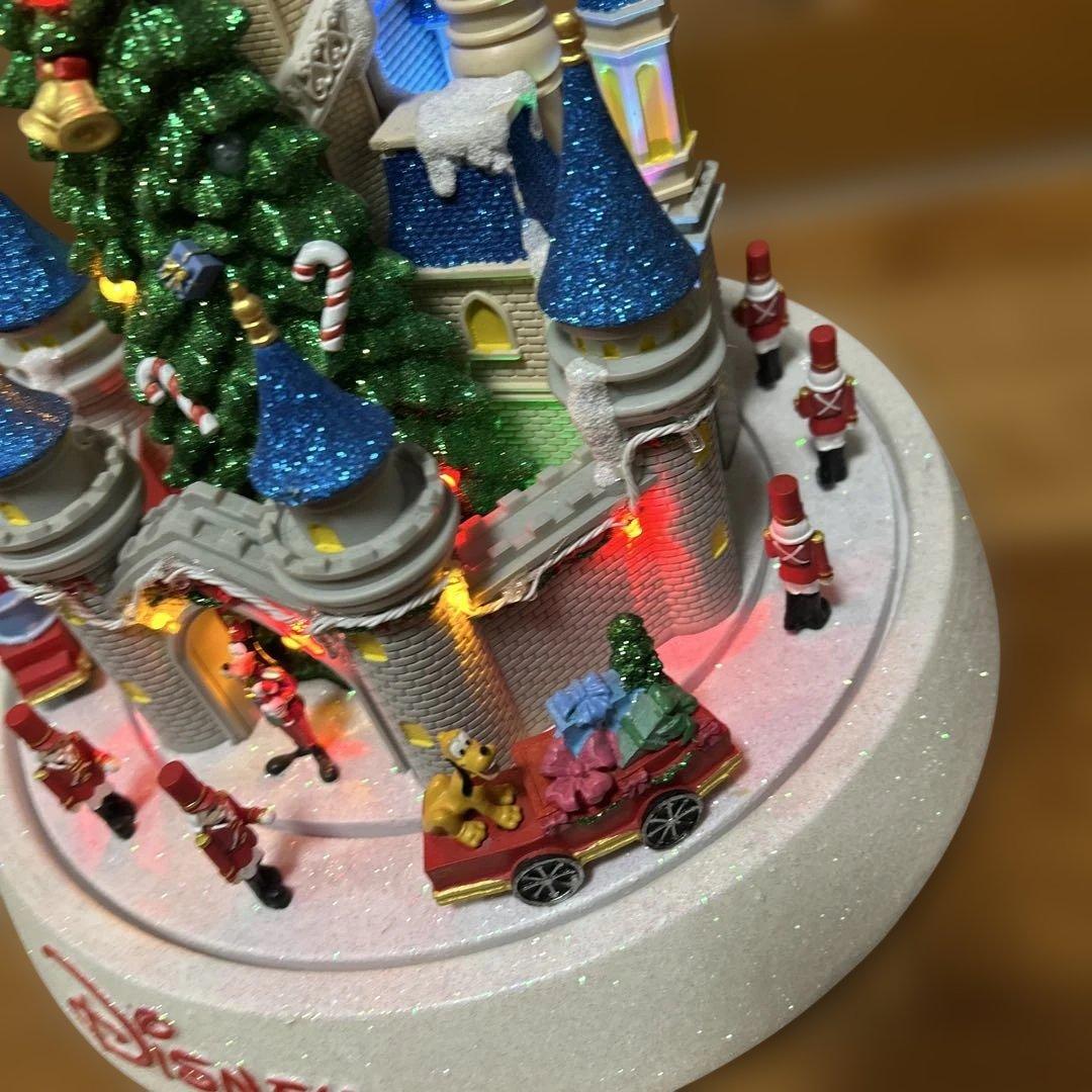 Disney クリスマスツリー お城の装飾品　イルミネーション