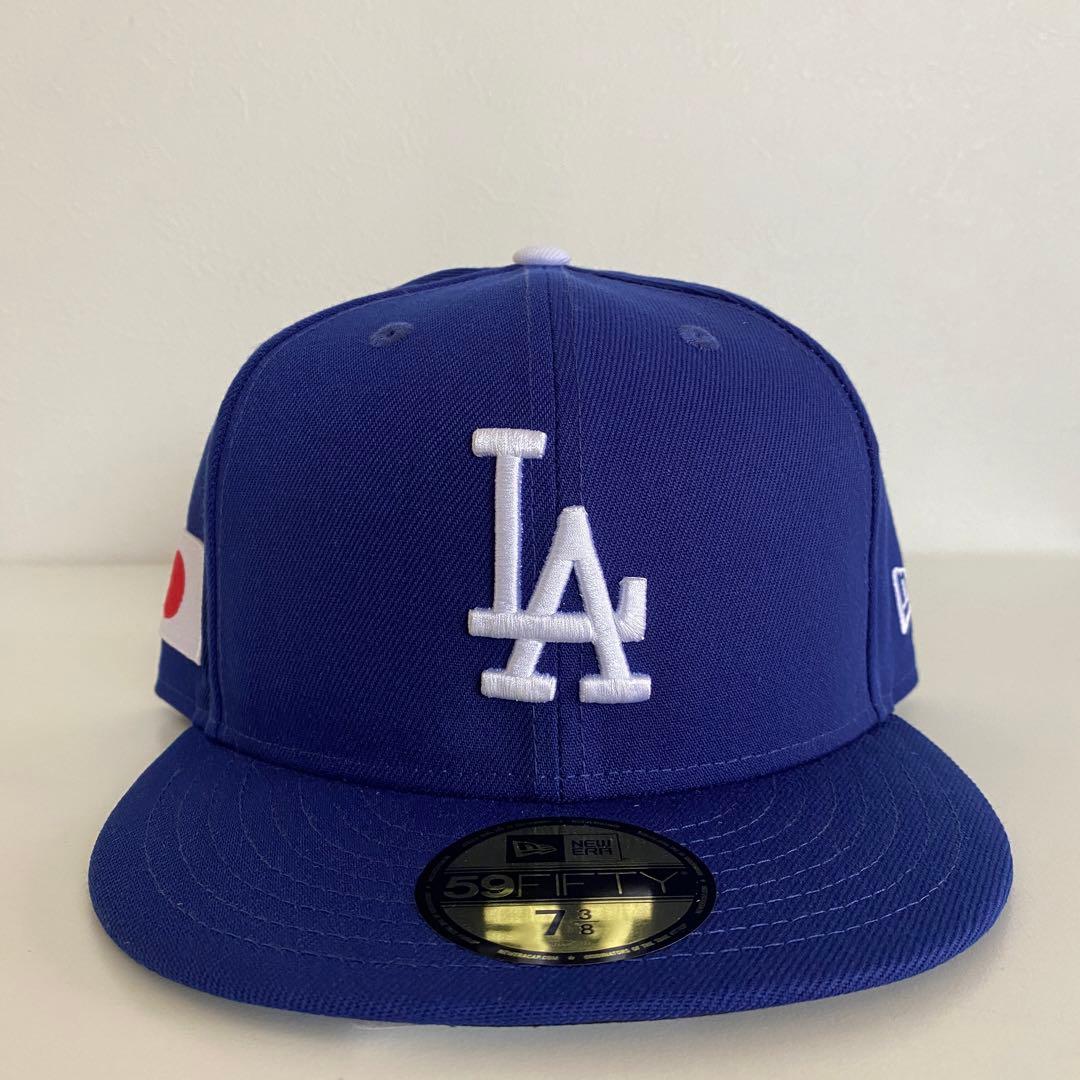 ドジャース ニューエラ ツバ裏ブラック キャップ New Era Cap 3/8
