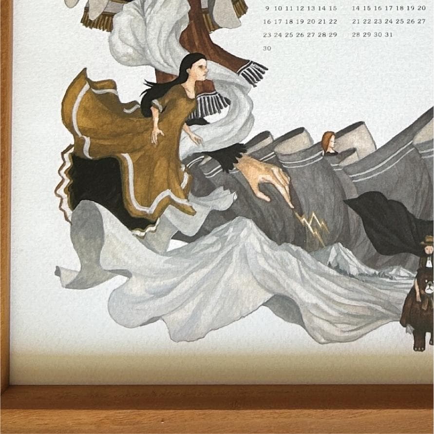 【美品｜希少】junaida ジュナイダ 2018年版 ポスターカレンダー A2