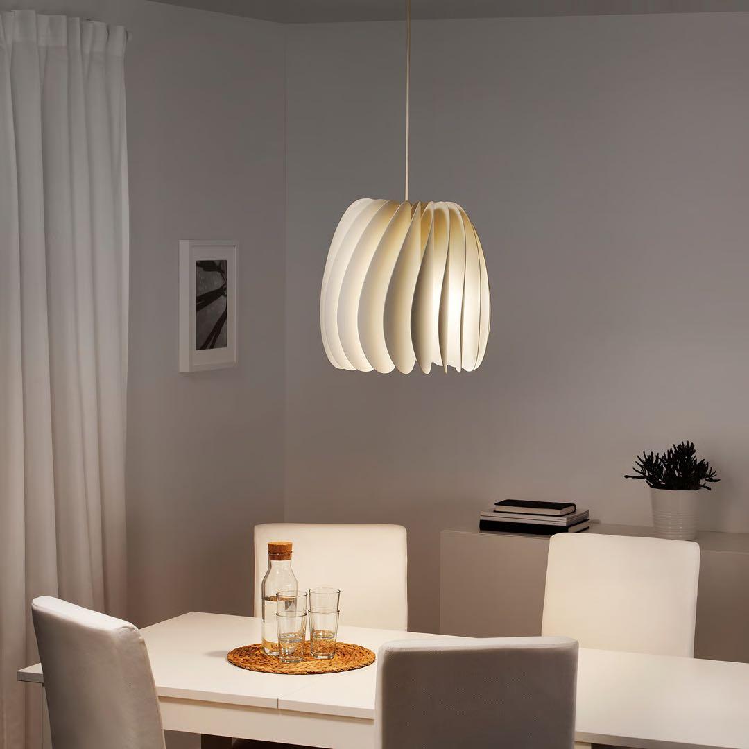 【美品】IKEA SKYMNINGEN シーリングライト ホワイト