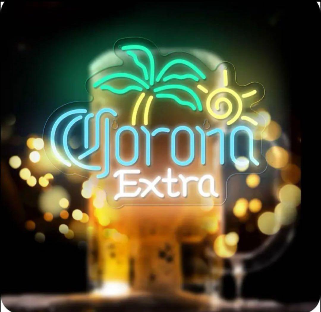 Corona コロナビール LED 看板 メキシカン ダイナー 酒 BAR