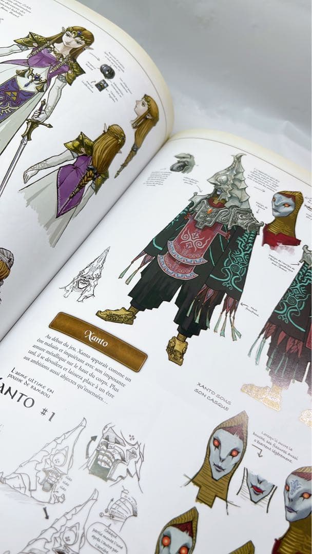 [6794] ゼルダの伝説 30周年記念書籍 全3＋ヒストリアガイド(仏) 4冊