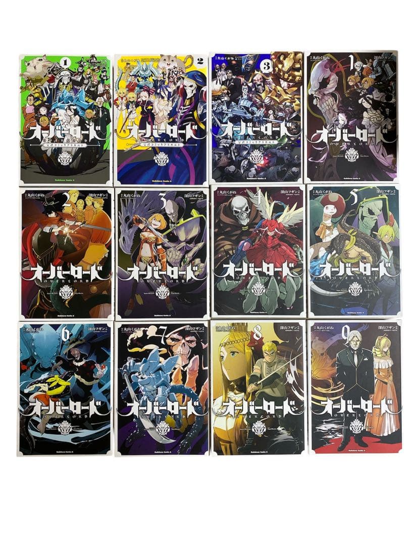 【合計31冊】オーバーロード1~19巻　不死者のOh1~8巻　新世界編1巻など