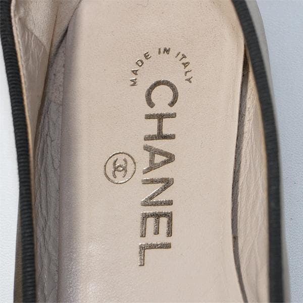 シ*ン様 シャネル CHANEL パンプス バレリーナ G02819 ココマーク