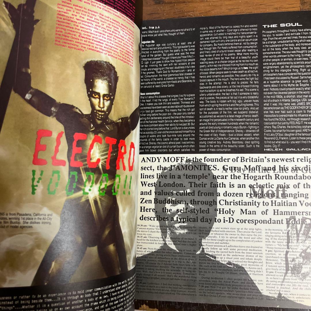 洋書 I-D magazine No.21 Dec/Jan 1984/85.