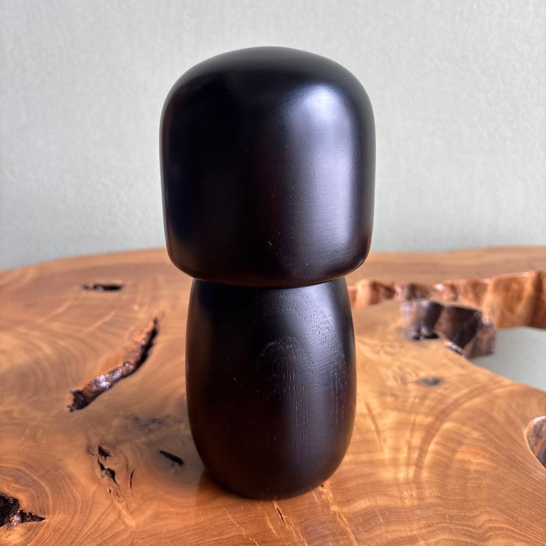 象嵌こけし 「もみじ」卯三郎こけし 創作こけし 高さ21.5cm 共箱