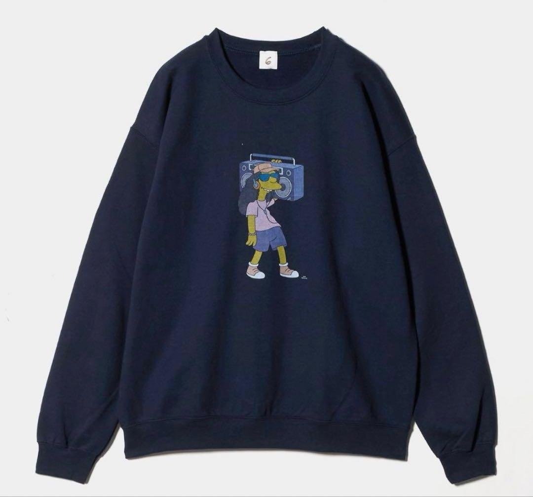 6(ROKU)The Simpsons Otto Mann スウェットS