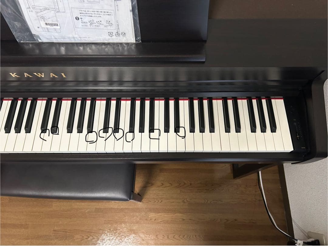 KAWAI カワイ 電子ピアノ CA59R 21年製