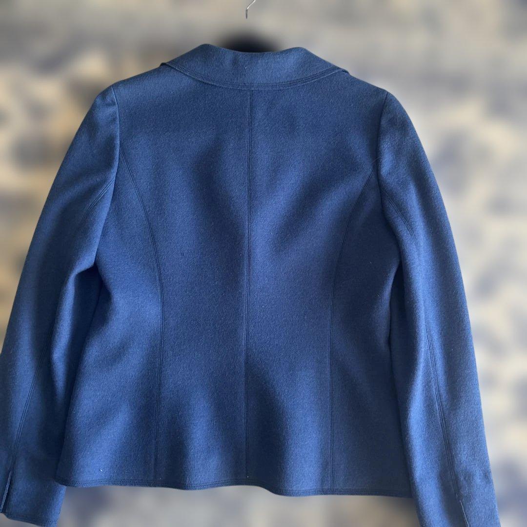 (極美品)レリアンのブルーのジヤケツト