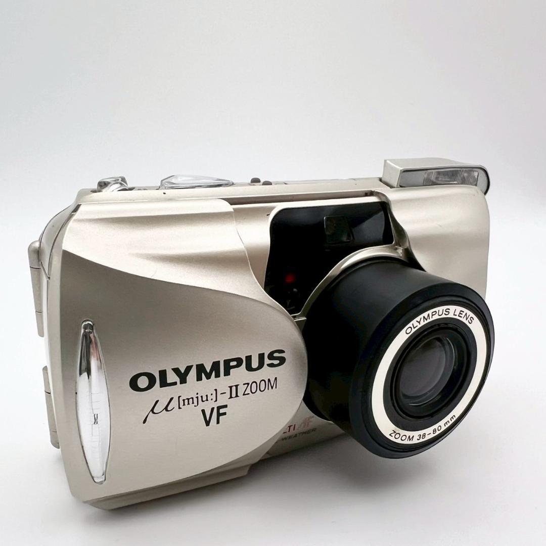 【完動品】OLYMPUS μ[mju:]-II ZOOM VF フィルムカメラ