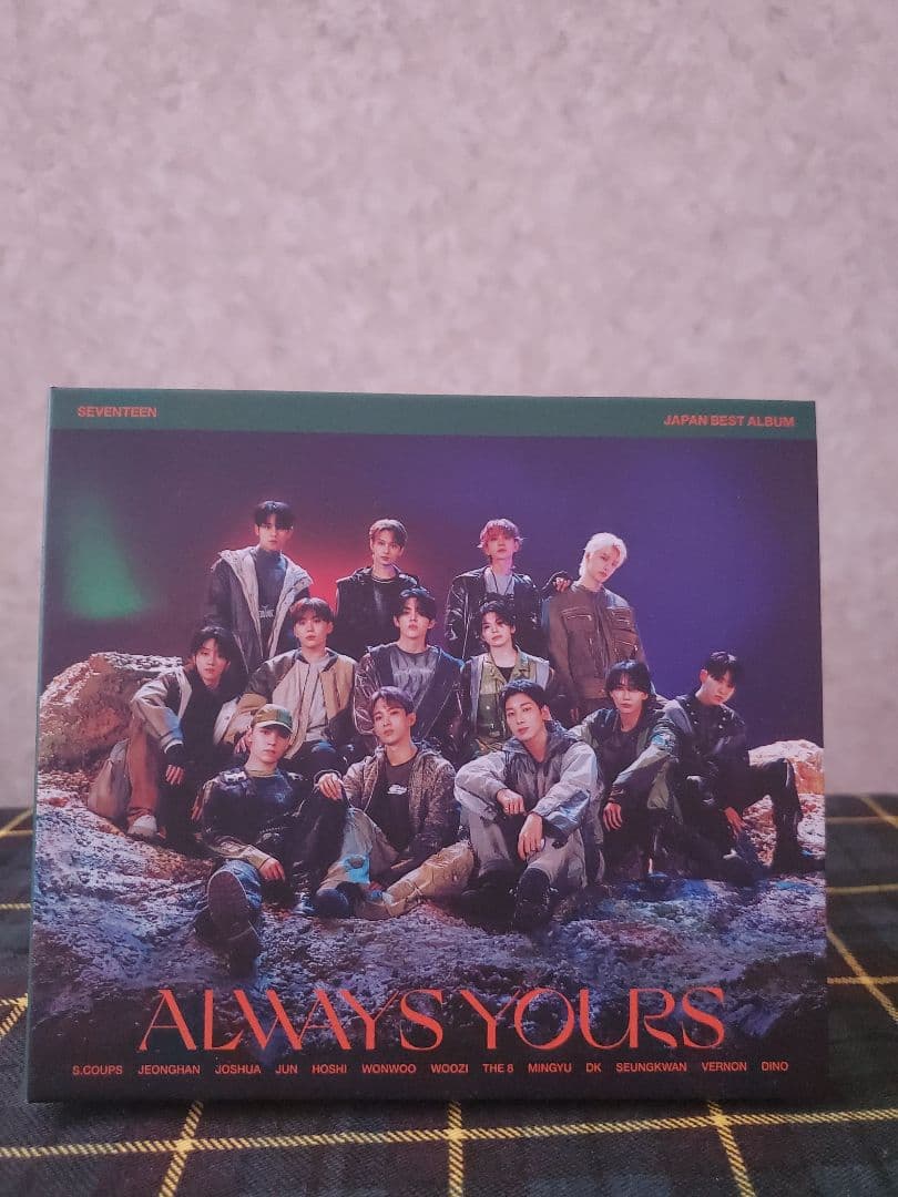 SEVENTEEN ALWAYS YOURS 日本ベストアルバム 直筆サイン入り