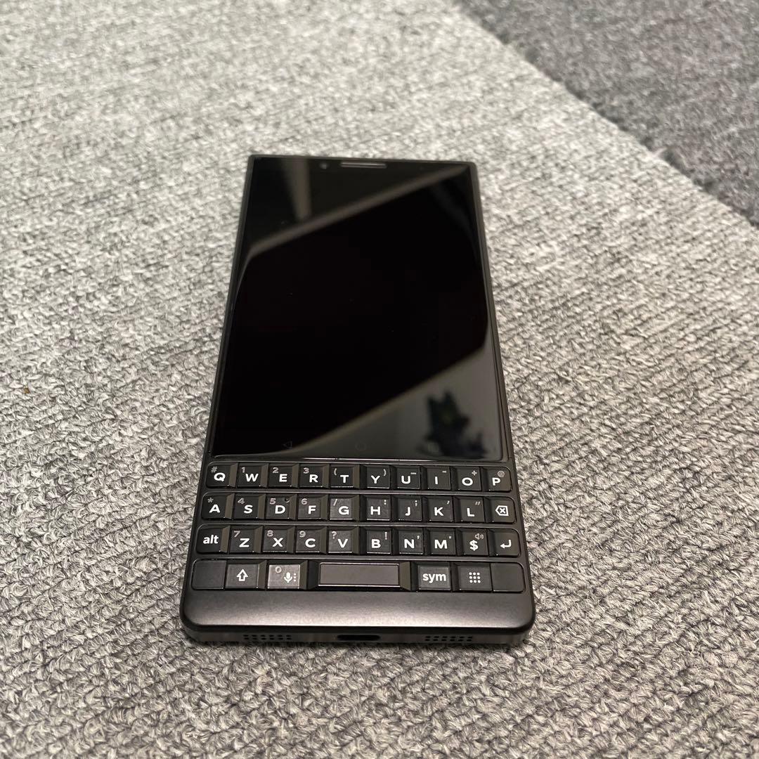 【美品】ブラックベリーKEY2 128GB ＋ケース