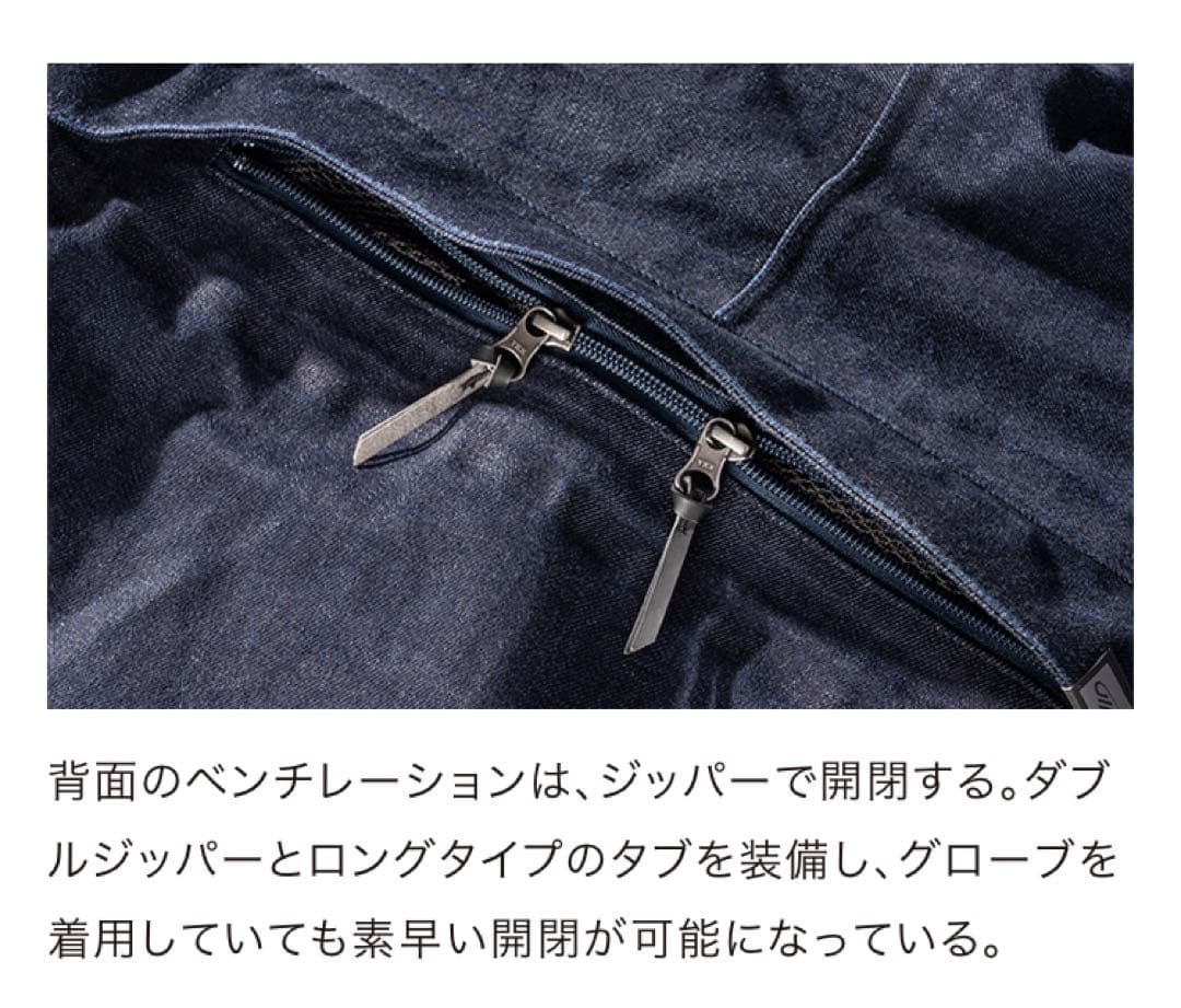 GOLDWIN GWM ゴアテックスデニムジャケット L インディゴ（ID）