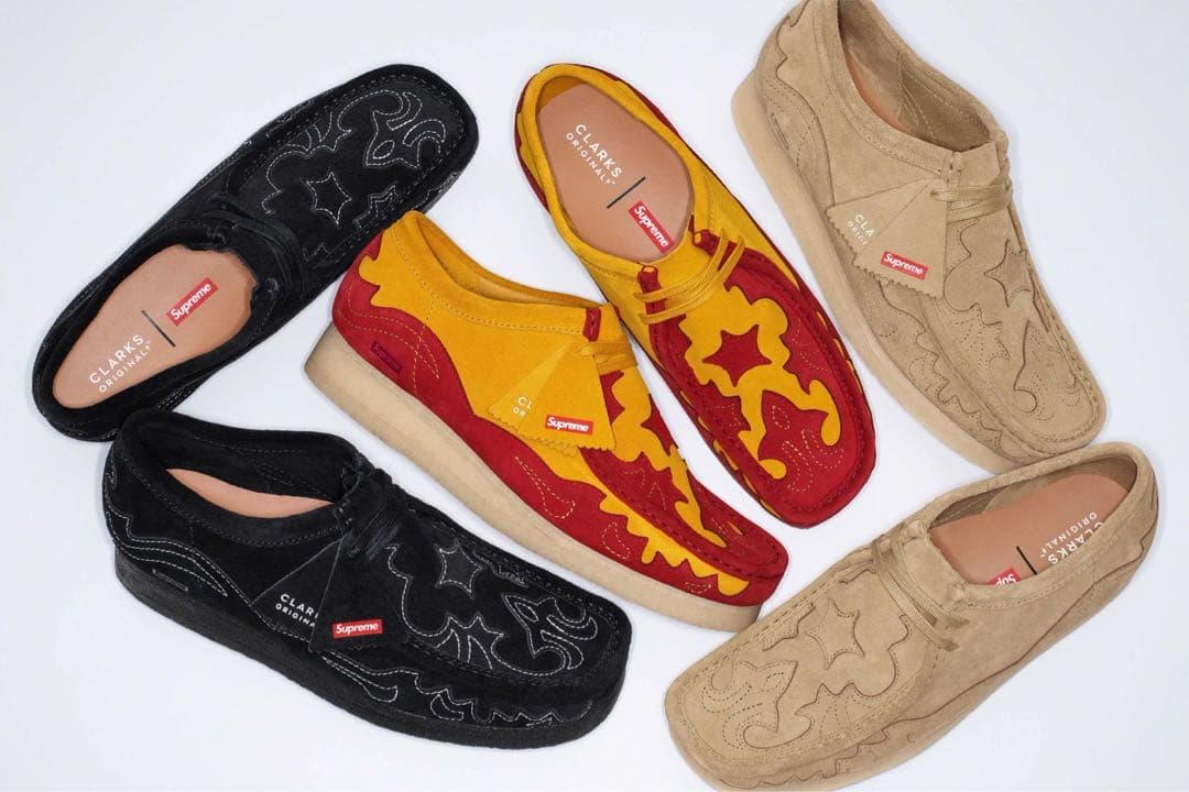 靴 Supreme/Clarks 23SS Wallabee