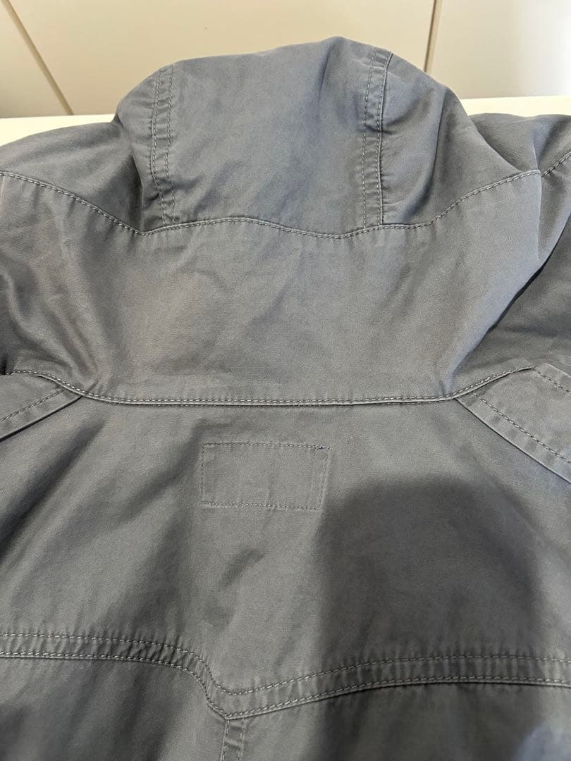 ジェン　BURBERRY BLUE LABELグレー モッズコート