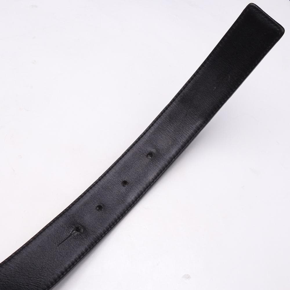 GUCCI グッチ ベルト インターロッキングG レザー サイズ：75/30