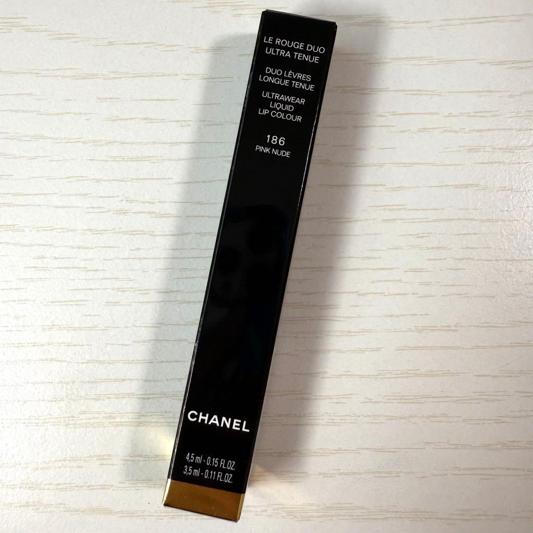 CHANELシャネル ル ルージュ デュオウルトラトゥニュ 186 ピンクヌード