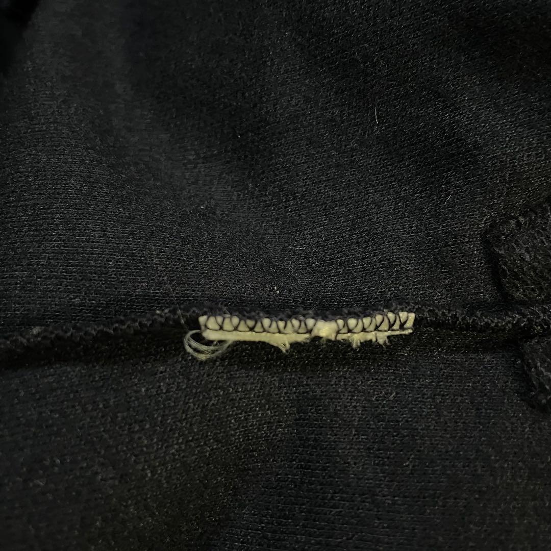 90s ジバンシィGIVENCHY PARIS クレスト刺繍 ラガー スウェット