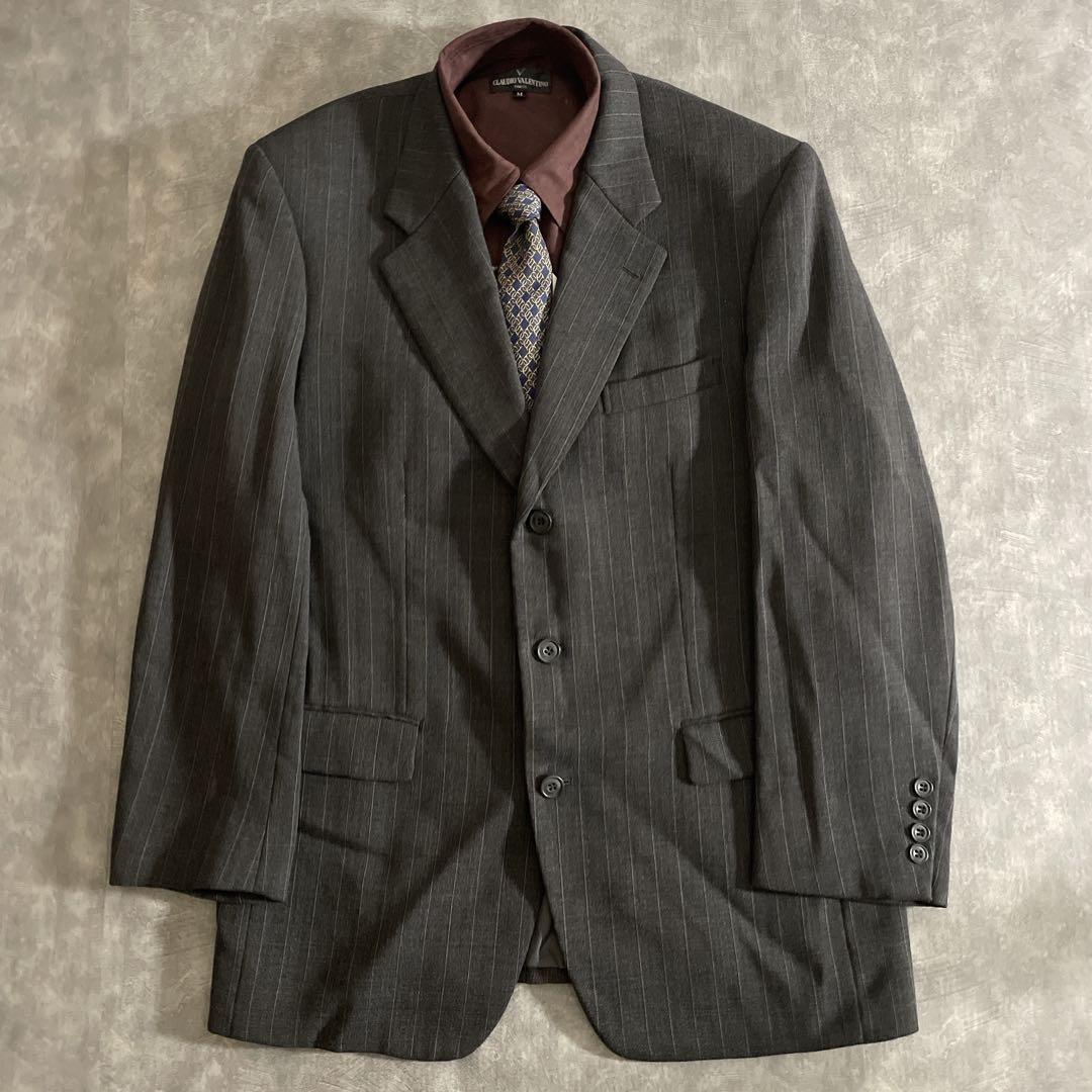 【希少】Christian Diorヴィンテージスーツ × HERMESネクタイ