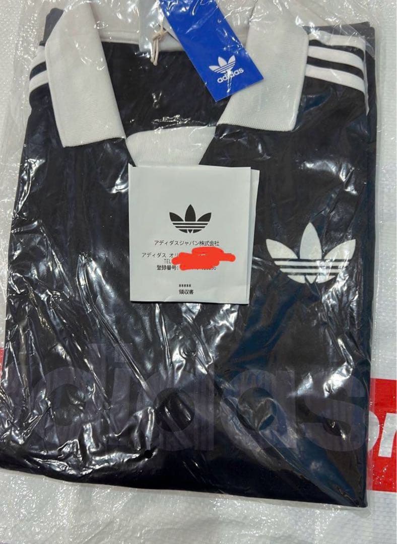 Adidas 襟付きゴーリートップ black