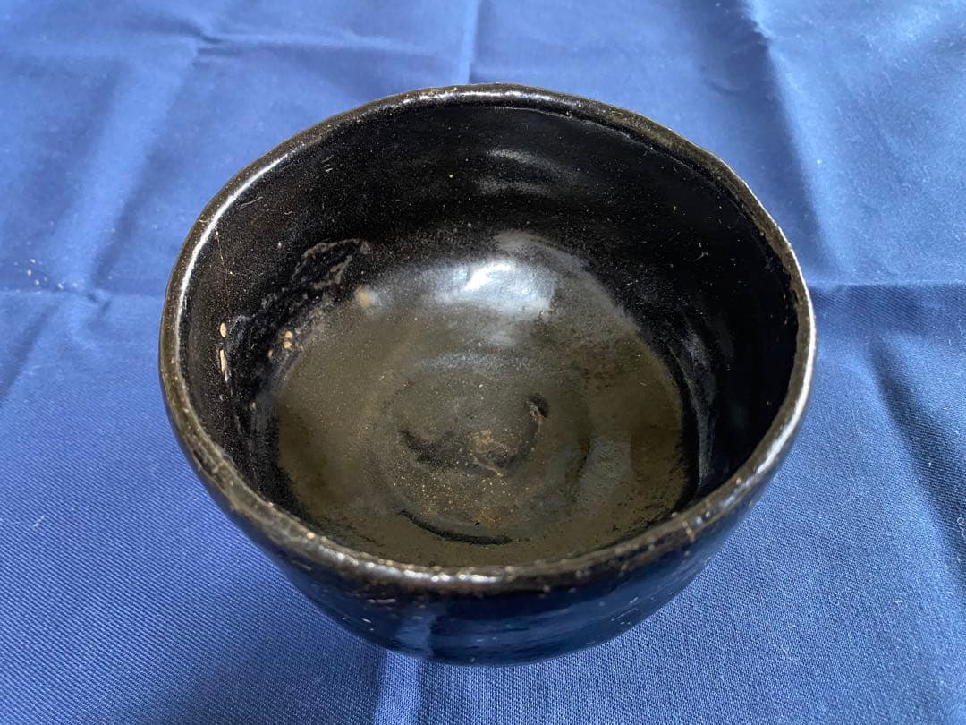 楽焼　黒茶碗