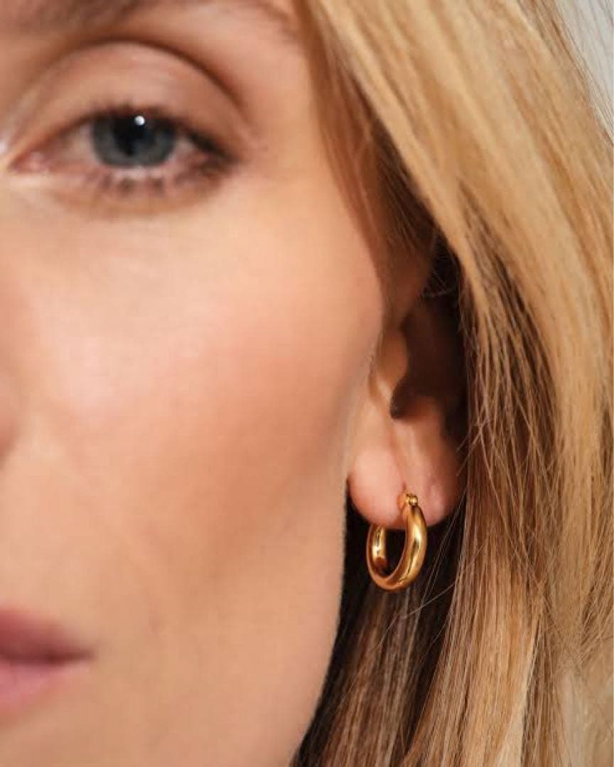 【定価3.9万】TOMWOOD Hoops Thick Small Gold M