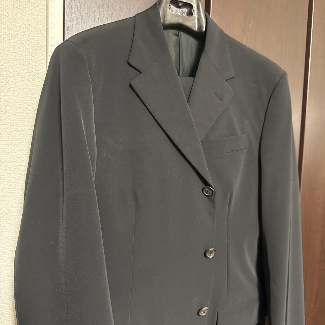 PRADA 2001年　ブラック スーツ セットアップ　48R