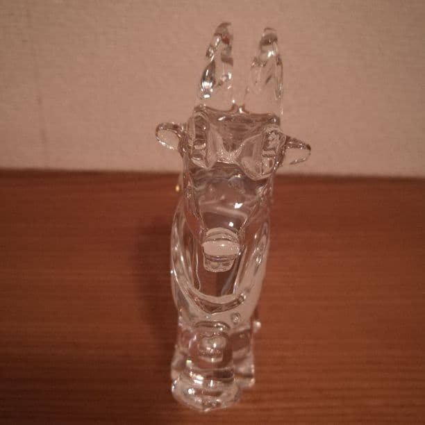 バカラ　トナカイ　Baccarat　クリスマス　飾り　置物　クリスタル