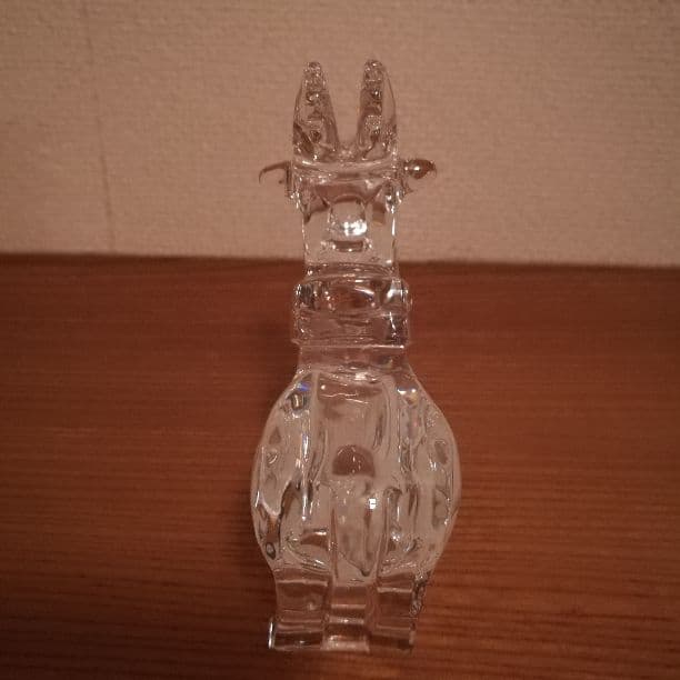 バカラ　トナカイ　Baccarat　クリスマス　飾り　置物　クリスタル