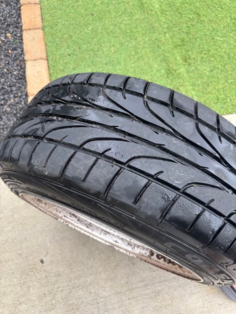 値下げ　希少　鍛造　深リム　15インチ　8.5j 5H114.3 エプシロン
