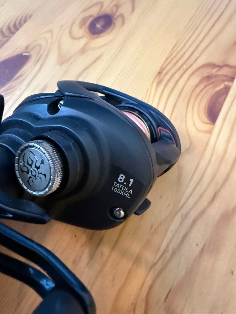 Daiwa ベイトリール　TATULA 100XHL 8.1