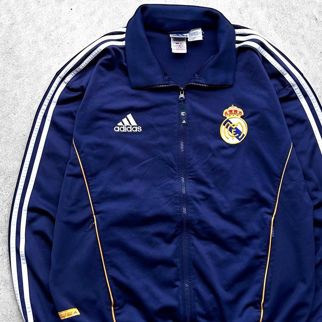 専用！90s adidas アディダス 刺繍レアルマドリード トラックジャケット