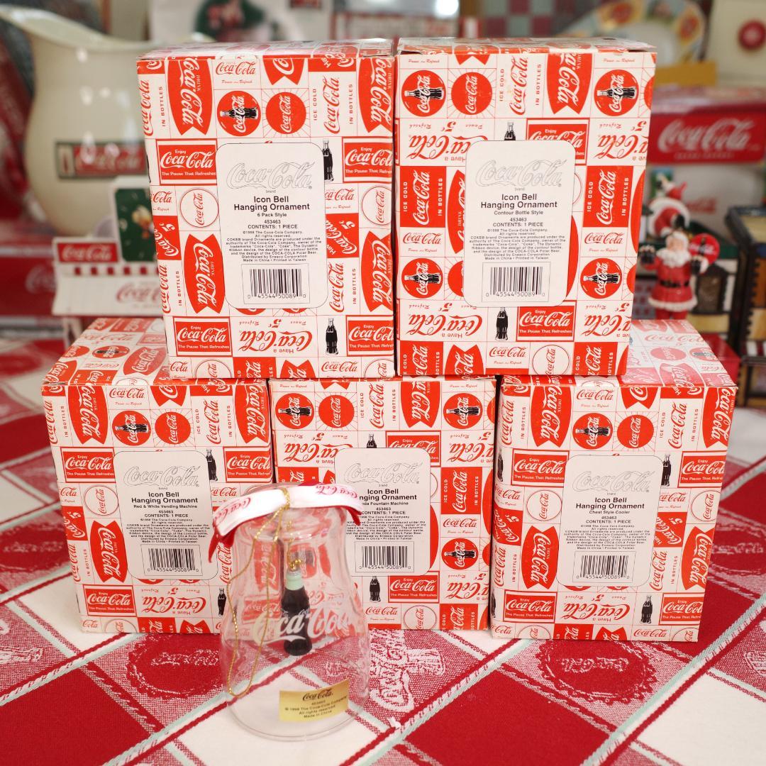 【未使用】コカコーラ オーナメント５つセット
