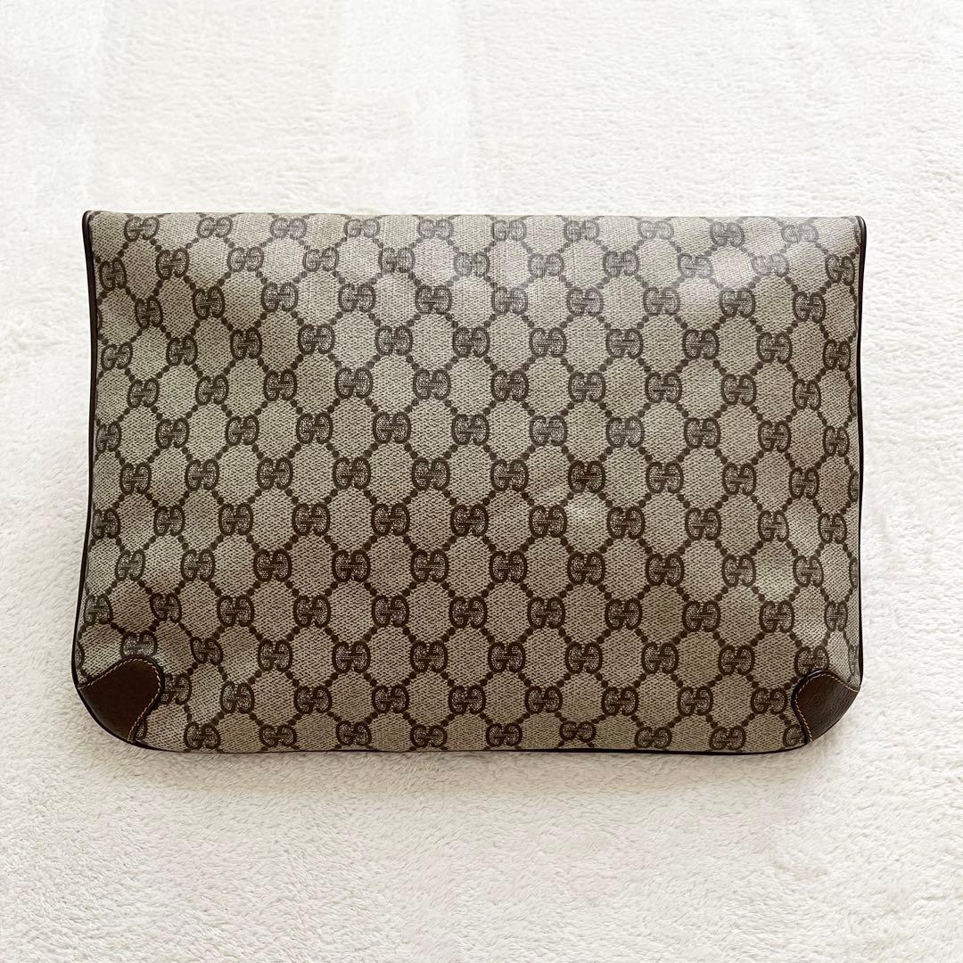 【美品✨】GUCCI グッチ ヴィンテージ セカンドバッグ インターロッキング