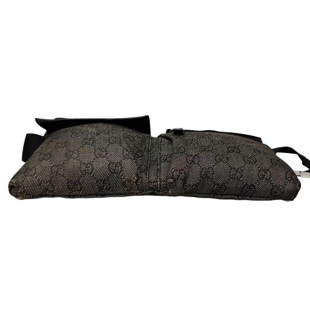 059 GUCCI ウエストポーチ ボディバッグ GGキャンバス g2
