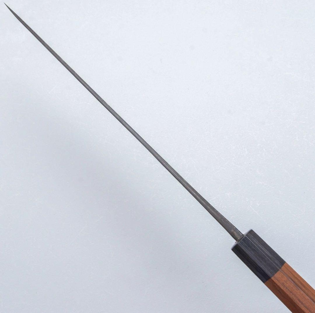 山本刃物　槌目　黒打ちスーパー青紙240mm
