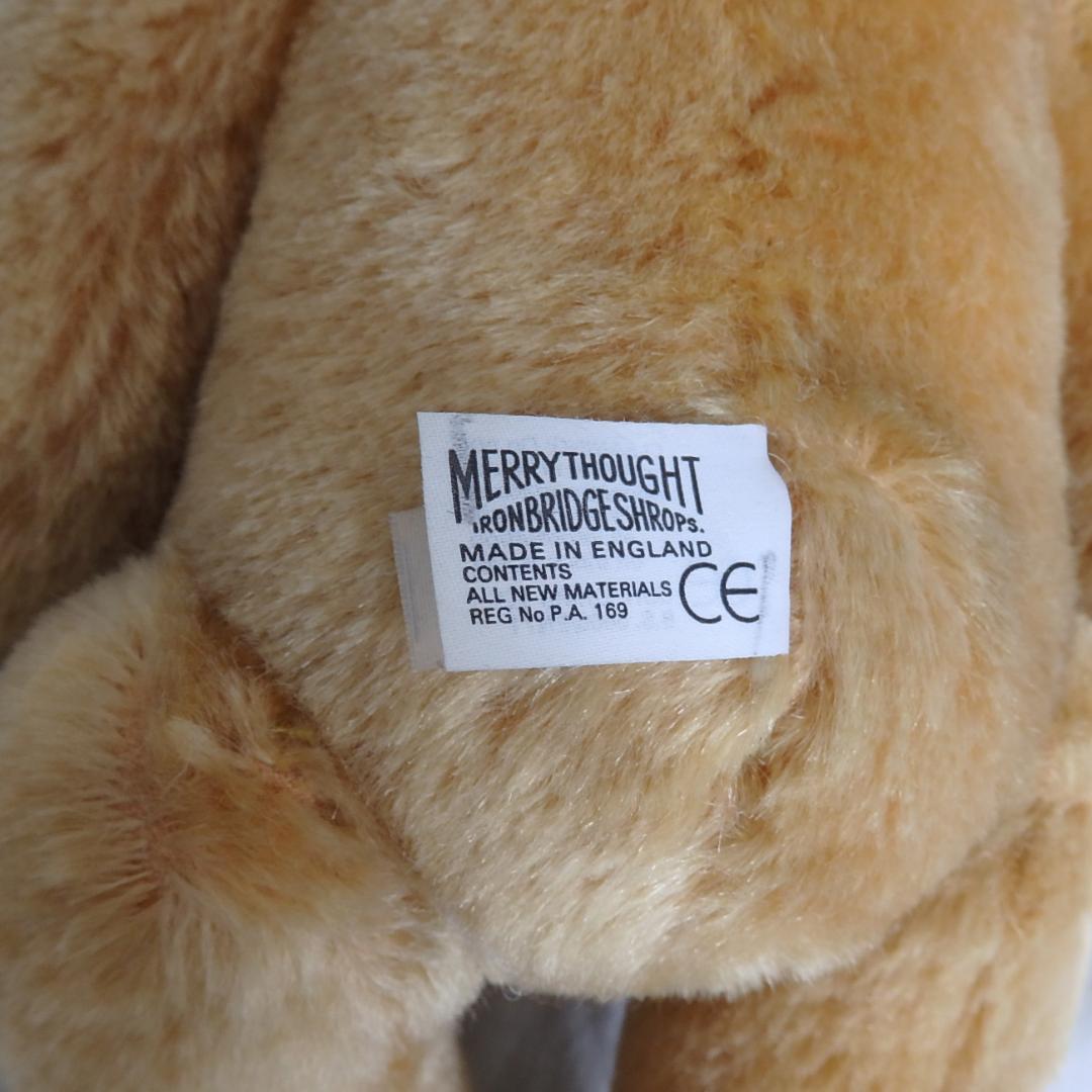 Merrythought　イギリス　ヴィンテージ　テディベア　限定品　ハロッズ