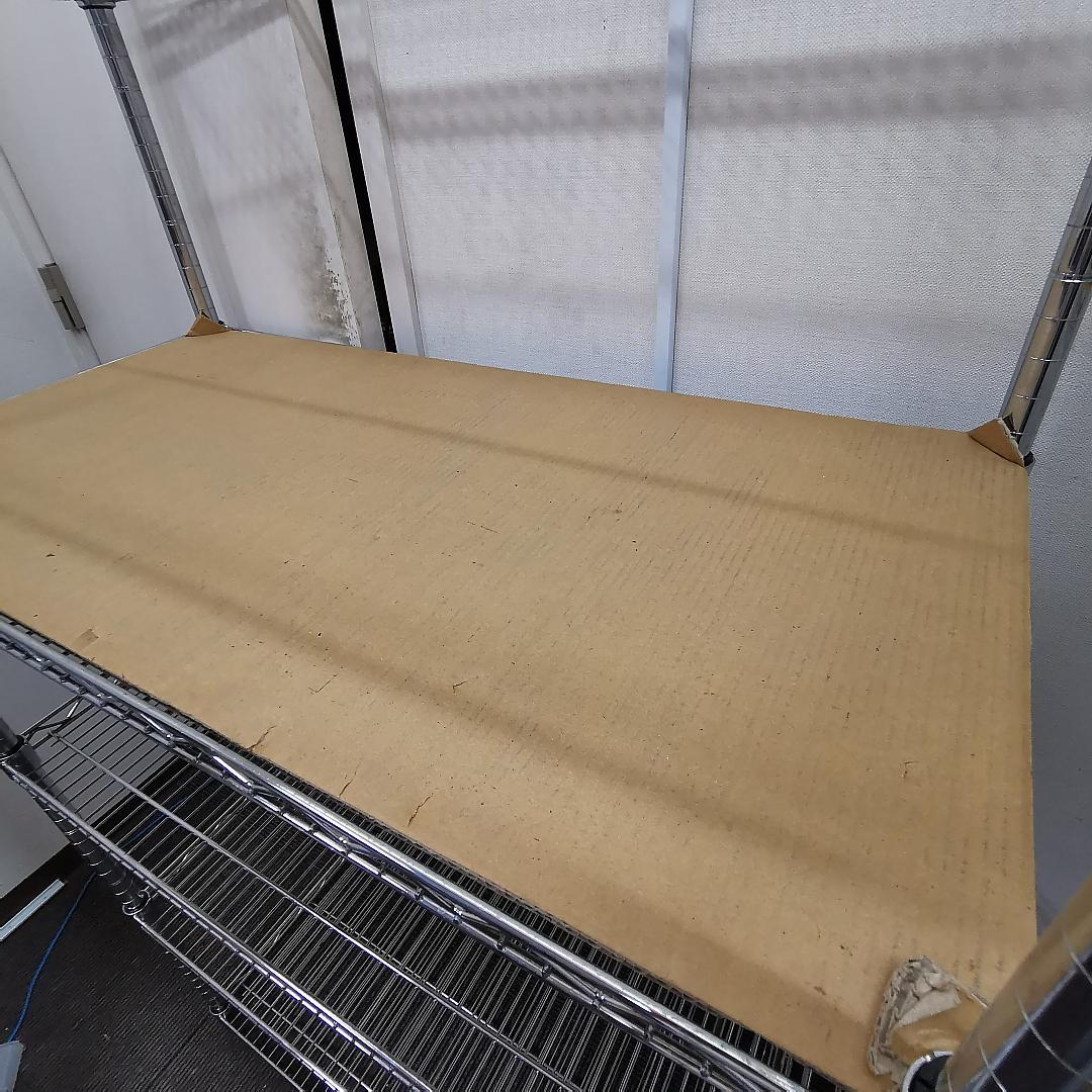 dywxb609　幅90cm　スチールラック 5段 シルバー 値引き交渉可