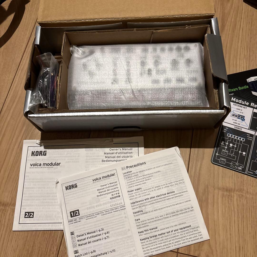 【美品】KORG volca modular アナログシンセサイザー