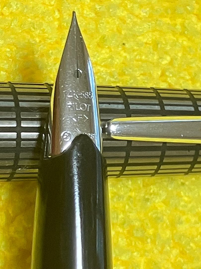 新品　パイロット PILOT エリート Elite 万年筆 半格子 蝕刻 セット
